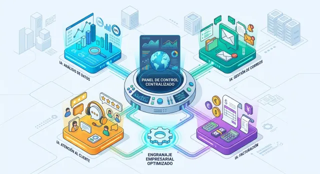 Sistemas multi-agente: cómo coordinar varios agentes de IA para automatizar tu negocio